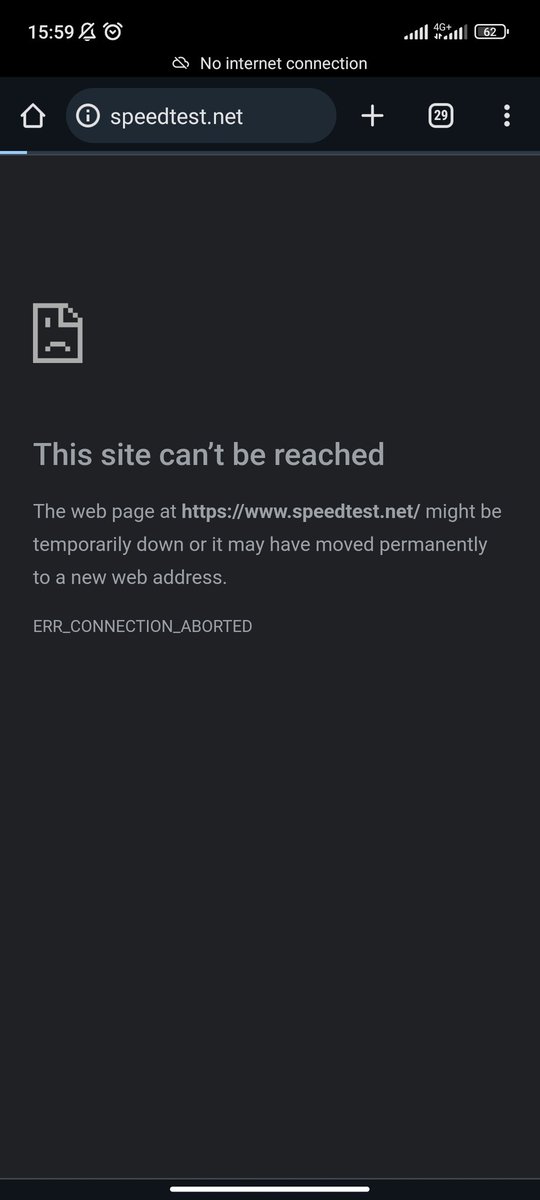 wsn316's tweet photo. @triindonesia Buka speedtest aja gak bisa gimana coba. https://t.co/2MI3gGjsO0