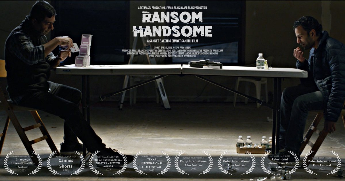FragicFilms's tweet image. Our film has been shown in 18 film festivals and we are proud to say that we have won 6 awards. You can check out the film link in the bio to see for yourself.  #RansomHadsome