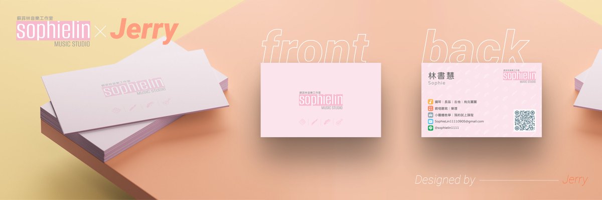 jerrylindesign's tweet photo. brand identity redesign for Sophie Lin's Music Studio with a brand new business card design

anyone who is looking for a great musical instrument tutor, @linshuh01056561 would be your great choice!

special thanks to @ginachangmusic for the recommendation https://t.co/FBI0Zi6cEf