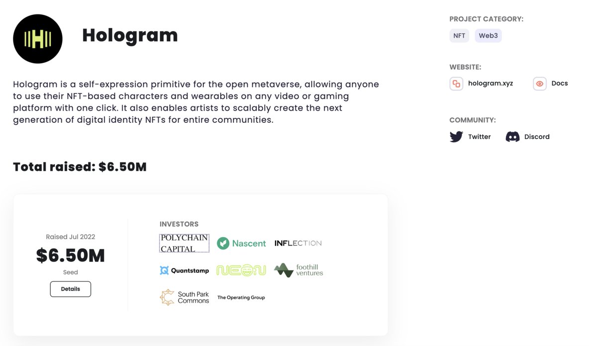 零撸AI项目之@HoloworldAI 新的一年开工大吉，2024准备认真撸毛，不能被小伙伴落在后面。今天就给大家介绍一个零撸ai项目，融资650w美元，成本0，每日签到即可。  项目介绍