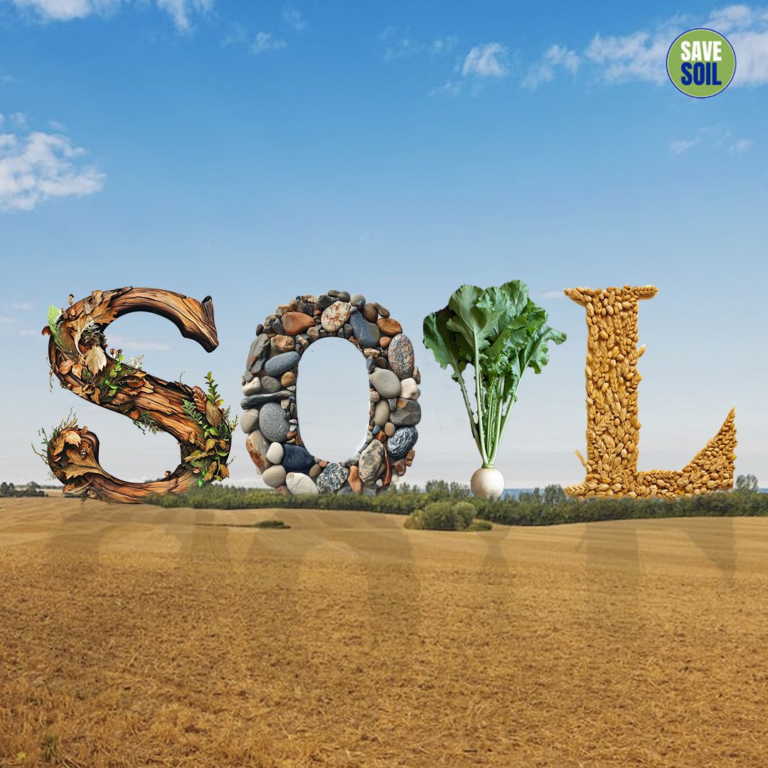 #SaveSoilMovement #ishafoundation #Sadhguru save soil the necessity of the hour to sustain life in the future.