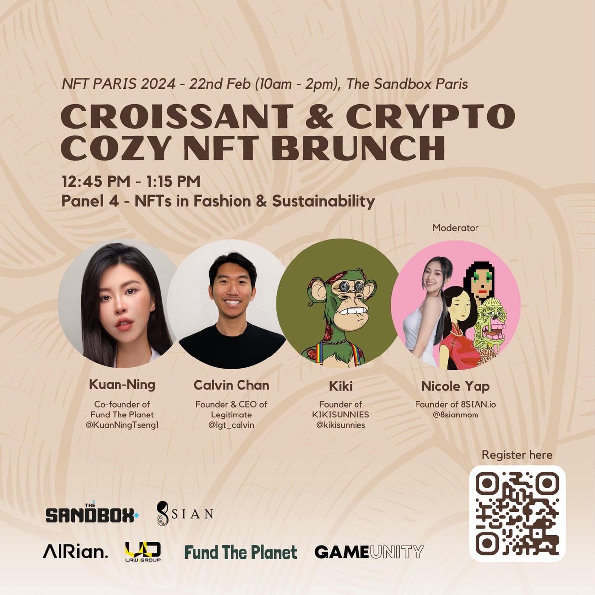 Our team is excited to be in Paris next week!🇫🇷 Here are the Legitimate activations, happy to connect if you are around! Events Alert📢: ☑️Feb 22: Croissant & Crypto: Cozy NFT Brunch @lgt_calvin ☑️Feb 23: Join us at the 'PARIS CREATOR HOUSE' by AVALANCHE @avax #nftparis