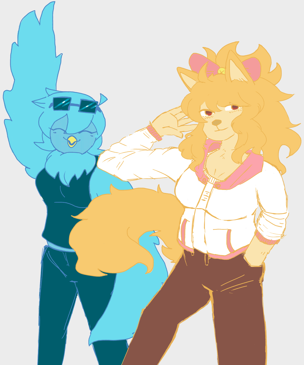 AVBOfficialAcc's tweet photo. I just wanted to draw the gals.

#UndertaleYellowFanart #UndertaleYellow #Ceroba  #Martlet https://t.co/oDbXS6IyKO