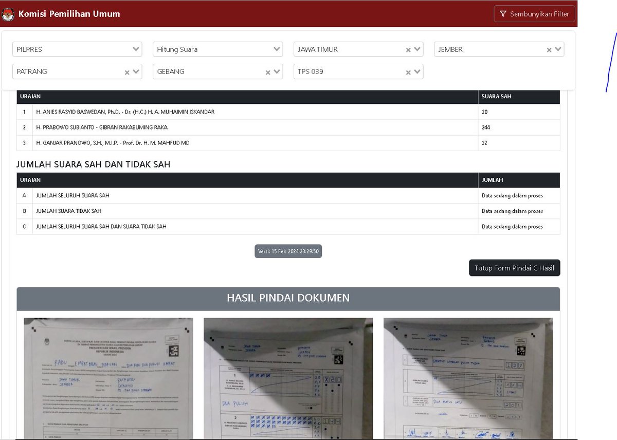 masih di jawa timur
#sirekap #SirekapJadiMarkUp #sirekapbermasalah #kawalsuarapemilu #PemiluCurang #kpu #bawaslu #hitungulang #slepet #relawanamin #duaputaran