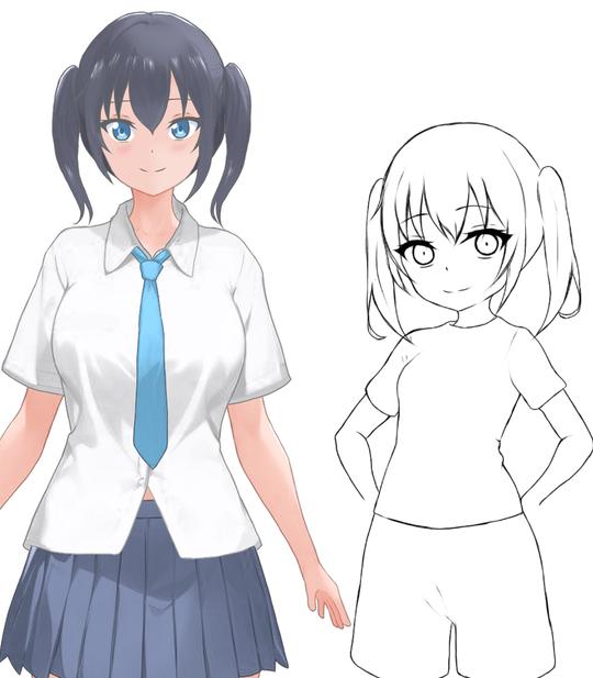 トラワレヒロイン幼少期 