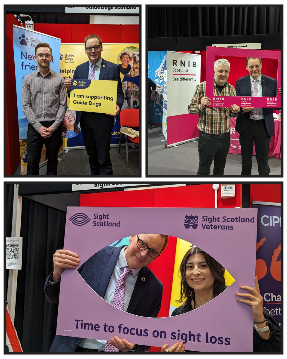 It was good to spend lunchtime at #ScotLab24 yesterday catching up with @RNIBScotland, @SightScotland and @guidedogsscot: 1️⃣ I thanked them all for helping make enforcement of the pavement parking ban in Edinburgh such a success. 2️⃣ We talked about our hopes on what impact the…