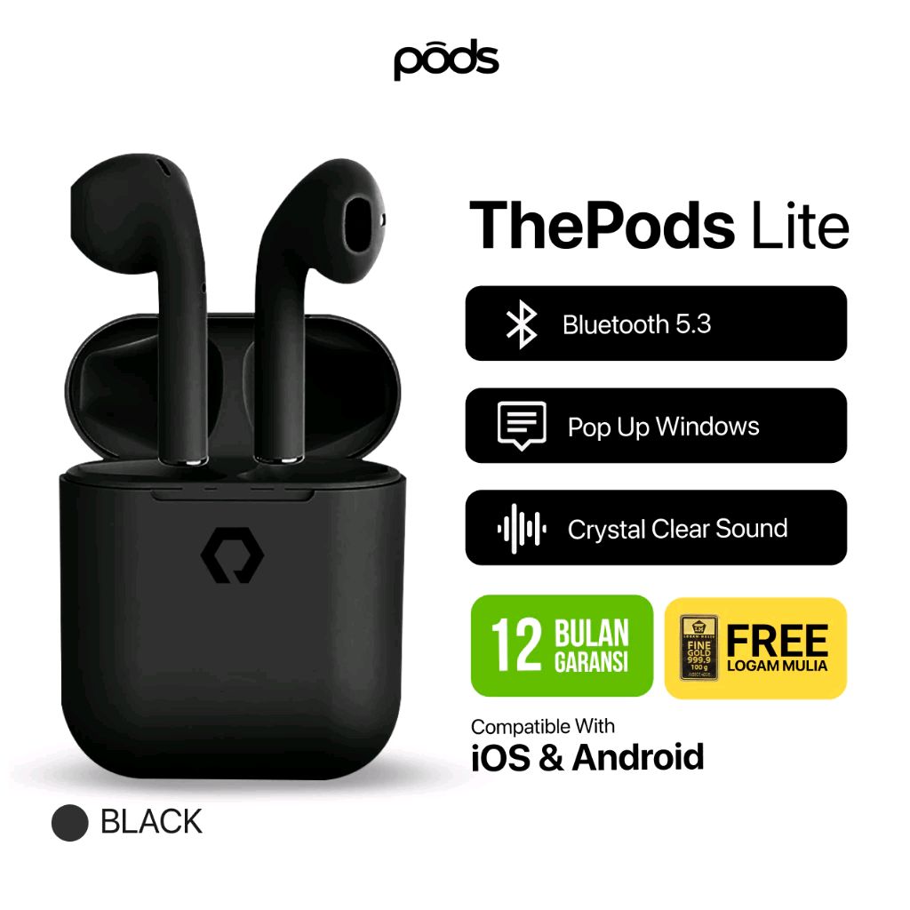 Cek ThePods Lite 2023 Headset Bluetooth - Inpods 12 Macaroon True Wireless Stereo Earphone for IOS & Android [Pop Up + Highest Version] - by PodsIndonesiaa dengan harga Rp98.500. Dapatkan di Shopee sekarang! shope.ee/3L2faFugQV?sha…