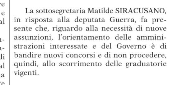 Presidente <a href="/GiorgiaMeloni/">Giorgia Meloni</a> una delle vostre caratteristiche, a detta vostra, è la Coerenza. Eppure? Avete, insieme al Ministro <a href="/PaoloZangrillo/">paolo zangrillo</a>, deciso di non concedere un futuro migliore a 14 mila idonei e le loro famiglie. 
Lavoro, merito, famiglie. Tutte chiacchiere !