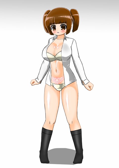 「これって・・・!」

下腹部の違和感の正体は・・・! 