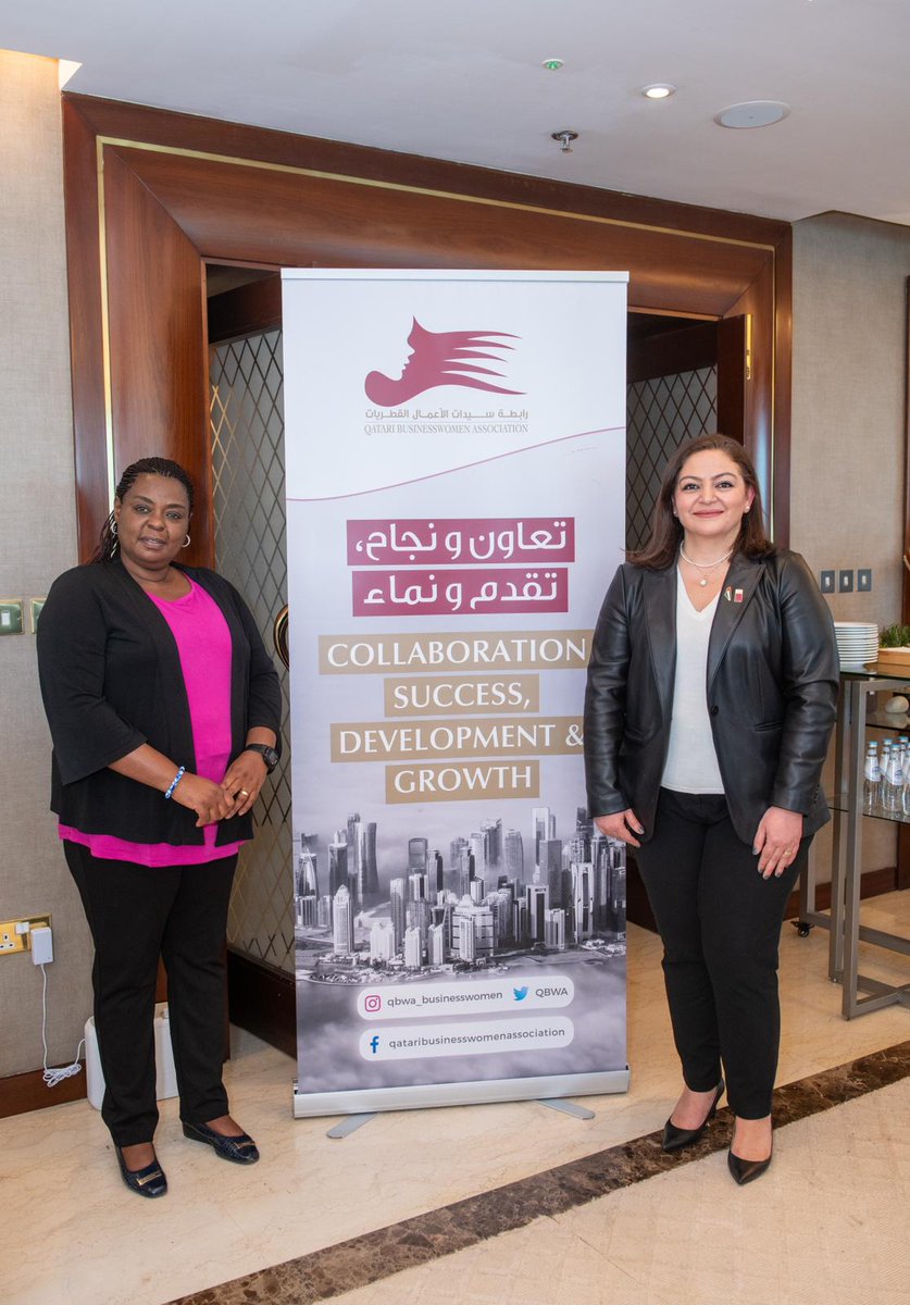 The business trip allowed the delegation to exhibit their products at the Doha Trade Fair 2023.They participated in Rwanda Day with a #B2B event in Doha on 08/02/2024 and networked with Qatar Business Women Association members for further business collaborations @QBWA @PSF_Rwanda