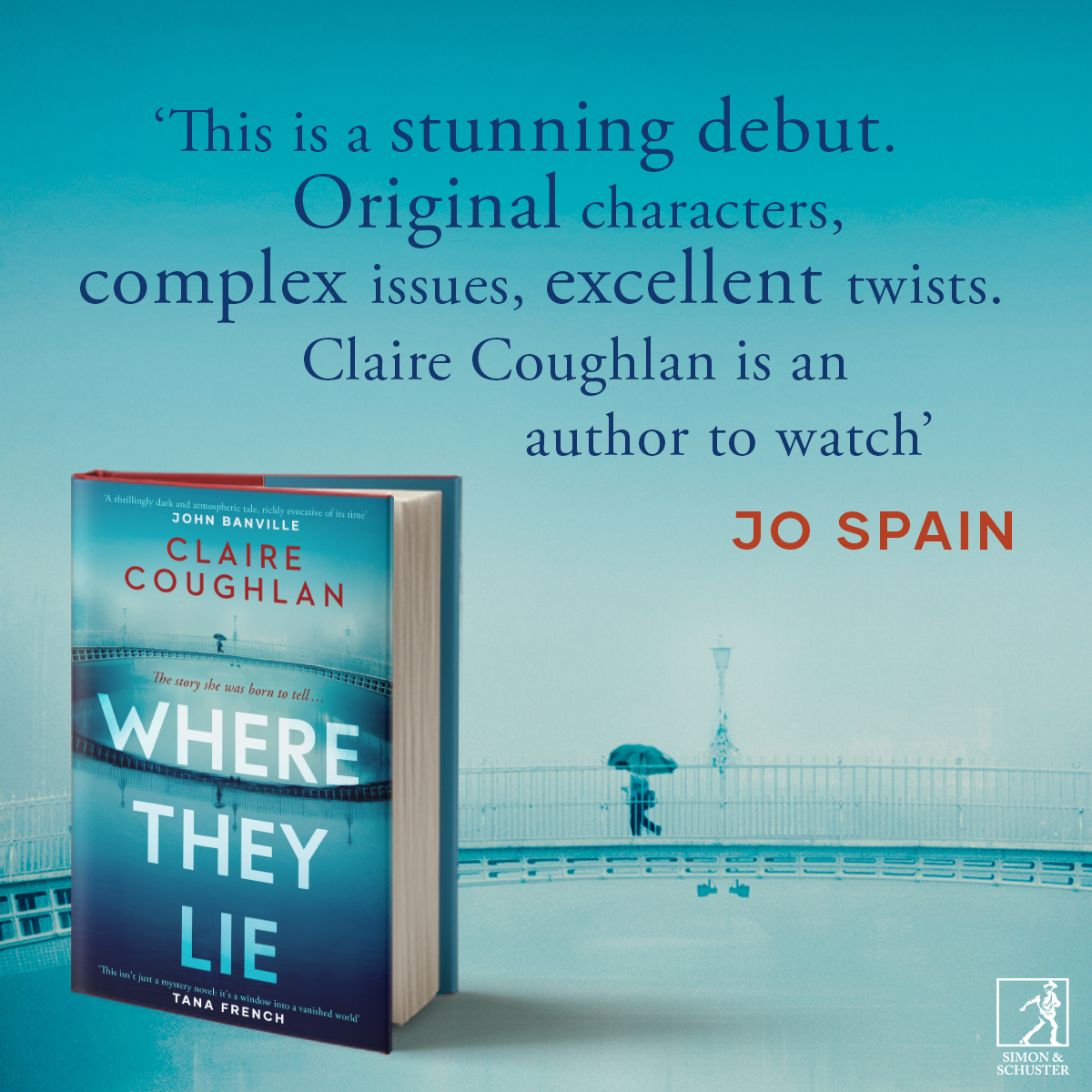 simonschuster's tweet photo. 'This is a stunning debut. Original characters, complex issues, excellent twists. Claire Coughlan is an author to watch' Jo Spain
#WhereTheyLie by @Claire_Coughlan is out in hardback, e-book and audio now: https://t.co/EeQKljgu9x https://t.co/7b4SGS1vOq