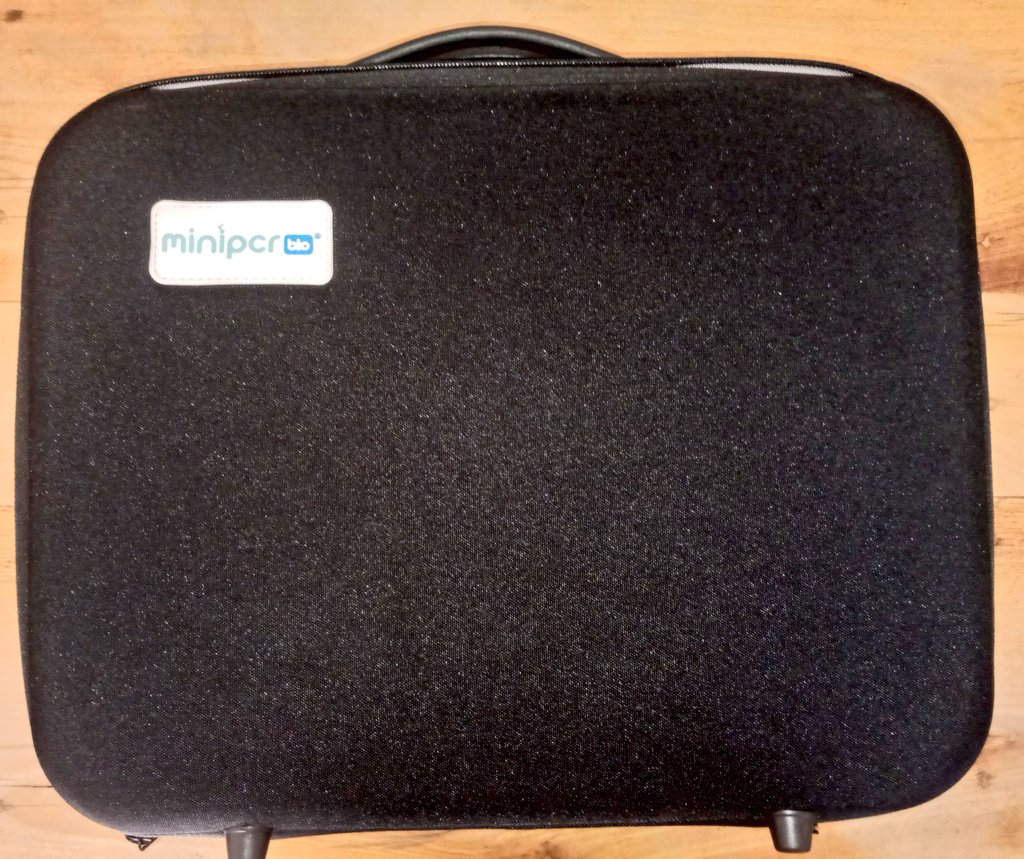 simon_abahi's tweet photo. Thanks @eDNAcollab for 2024 microgrant from @miniPCR I received a mini16x thermal cycler, a blueGel electrophoresis system with USB power adaptor, a pipette, and a field carrying case.
We promise to use the equipments for eDNA research in Benin.#eDNAresearch #macroinvertebrates https://t.co/6tMO1GRjrV
