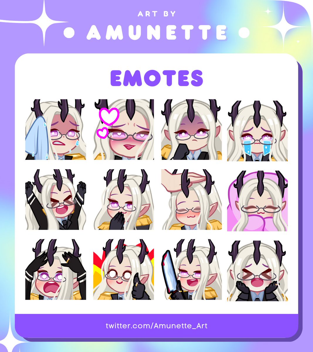 custom emotes ✨
#commission