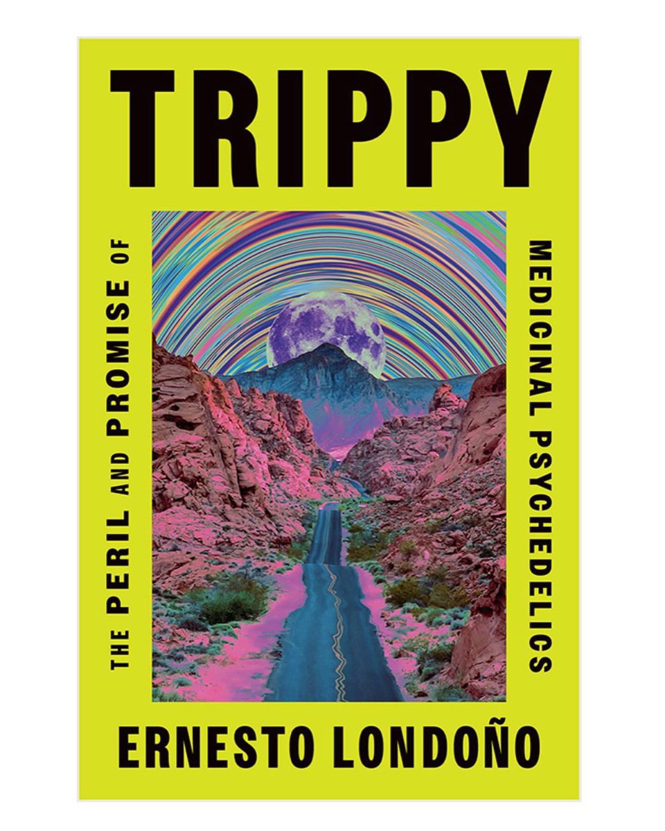 I’m so excited for my dearest friend @londonoe and his new book Trippy. His gorgeous face made the cover of Publisher’s Weekly with a starred review. It’s an incredible and very personal book about the promise and peril of medicinal psychedelics . Coming out in May.