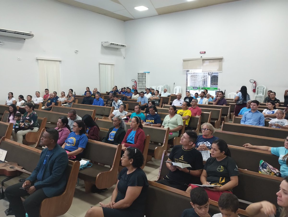 amazonasroraima's tweet photo. Primeira Escola de Evangelismo de 2024 com ênfase na Semana Santa “Última Vitória”. https://t.co/Bc9zl0VqYy