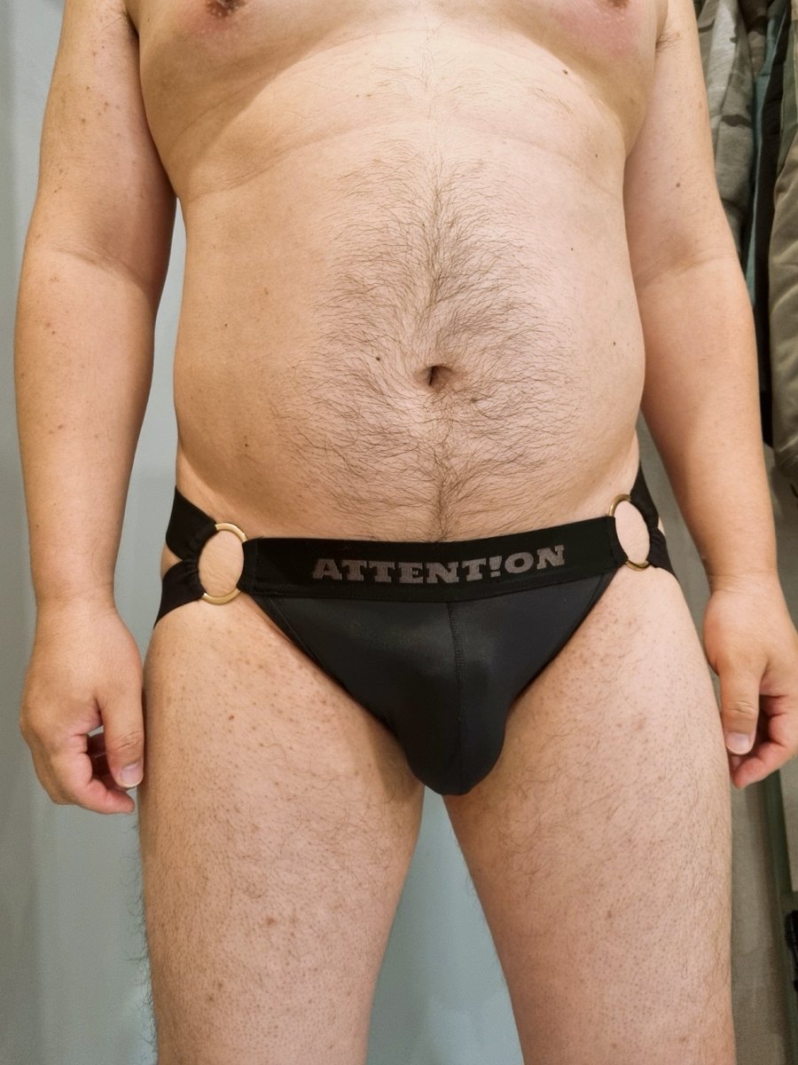 RhoVincent's tweet photo. ATTENT!ON - 【Rings of Hades-Limited Edition】Adonis Jocks 블랙 / 고급스러움 / 링으로 포인트 https://t.co/saJ44w2Dco