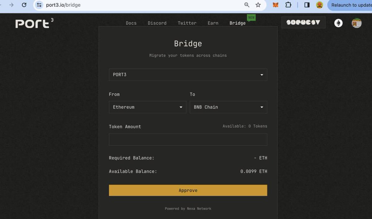 ⚡Friendly reminder: $PORT3 token has been deployed on multiple chains.

You can use Port3 Bridge to migrate between #Ethereum, #Polygon, #BNBChain, #Arbitrum, and #Optimism. 
✅ Port3 Bridge: port3.io/bridge

Exchanges are gearing up to support $PORT3 on multiple chains.