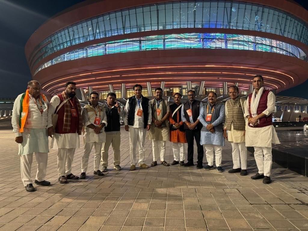 Sanjay4India1's tweet photo. नई दिल्ली में आयोजित भारतीय जनता पार्टी की राष्ट्रीय परिषद बैठक में शामिल हुआ। https://t.co/SzyYtD3l3d