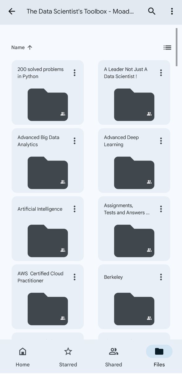 Give Away Alert!! 1. Artificial Intelligence 2. Machine Learning 3. Cloud Computing 4. Ethical Hacking 5. Data Analytics 6. AWS Certified 7. Data Science 8. BIG DATA 9. Python 10 MBA For 24 Hours only!! To get it: 1. Follow @Parul_Gautam7 (so I can DM) 2. Like &