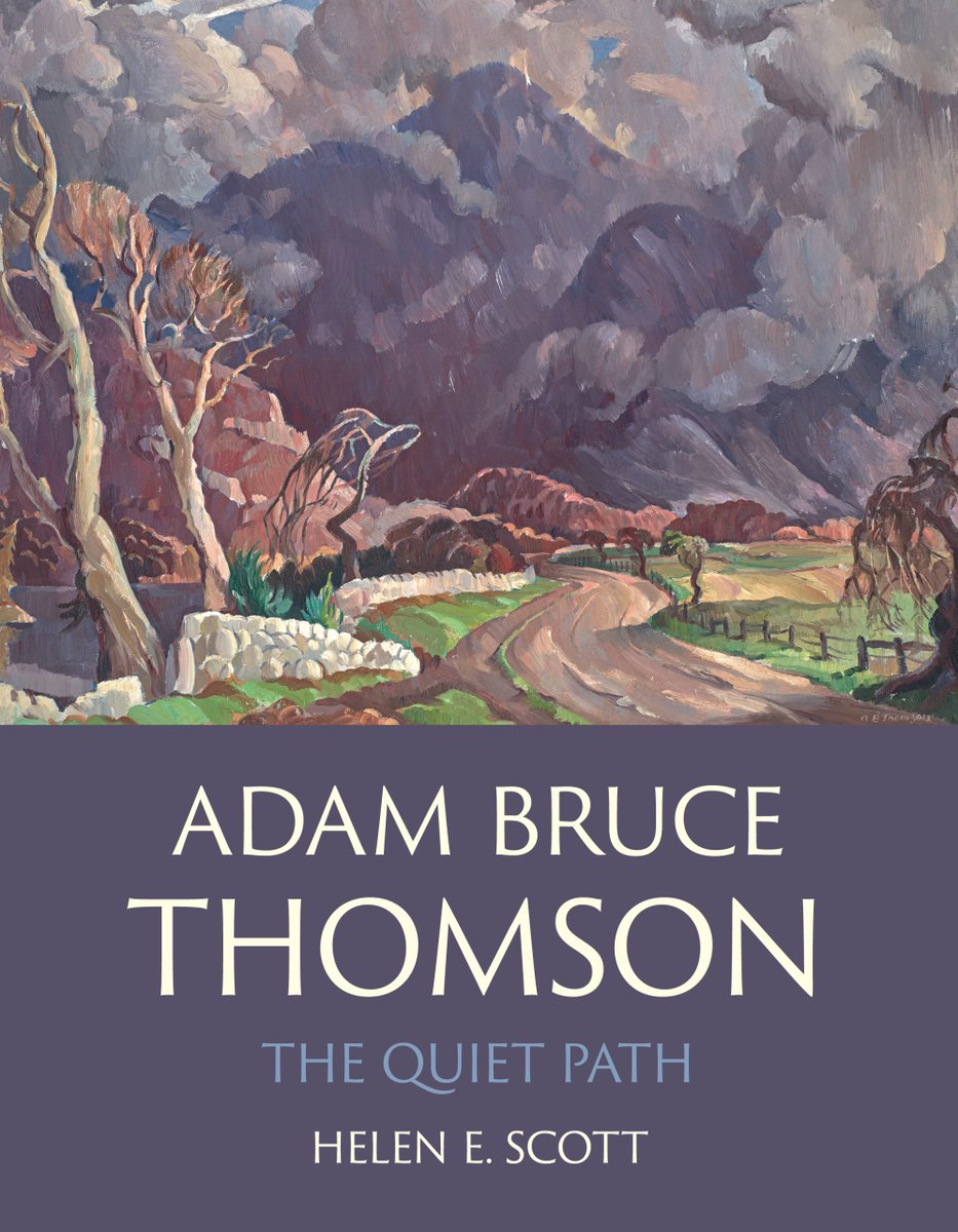 AliceStrang's tweet photo. COMING SOON! The 1st monograph about Adam Bruce Thomson (1885-1976), by Dr Helen E. Scott, is to be published by @SansomandCo in May to accompany an exhibition of his work @Edinculture: https://t.co/OPT7obuBo7 The cover features Thomson's The Road to Ben Cruachan c1932 Priv Coll https://t.co/8sWRmawrCA
