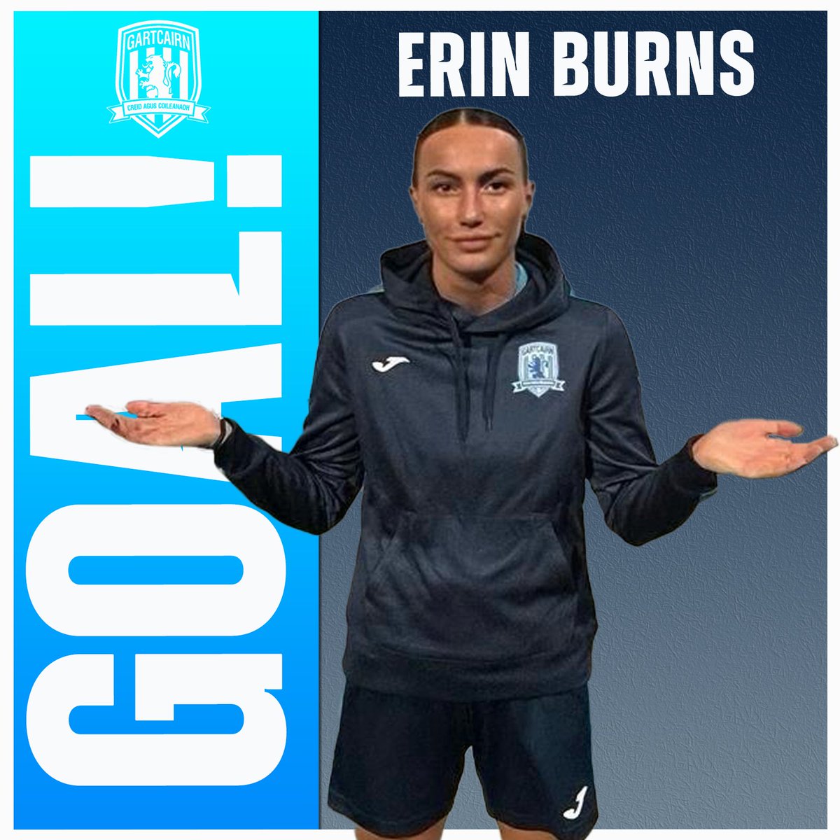 33' GOAL - ERIN BURNS DIRECT FROM A CORNER!!