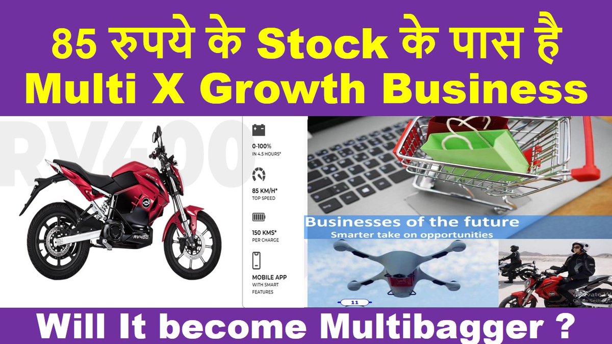 Stock name Is Rattanindia enterprises . 

Company engaged future growth oriented business. so it may become multibagger in coming years. 

Check business analysis On YT :: youtu.be/7VIcUhbjXW0

Disc :: No Buy/sell Recommendations , Shared only for educational purpose.