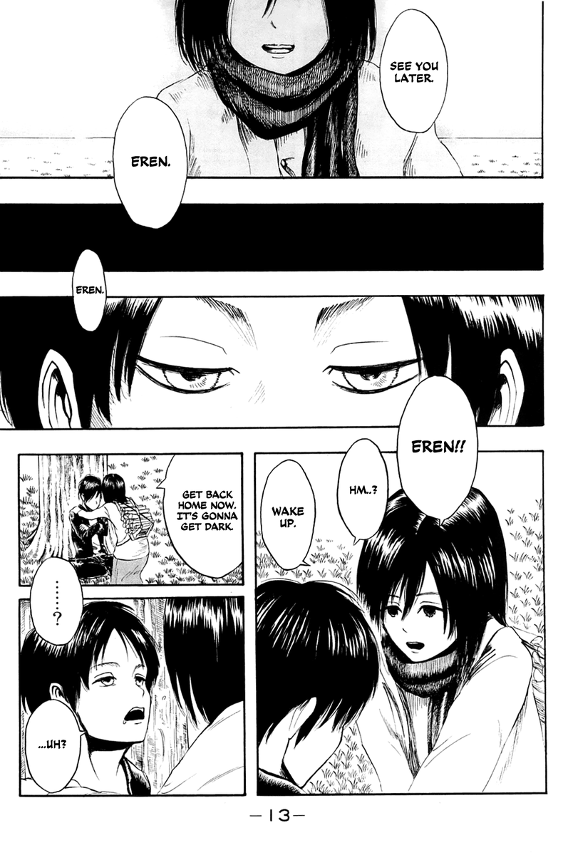 animeDGuy's tweet photo. Eren says that mikasa's hair have grown longer, because the vision he saw Mikasa had short hair in it while during that current time Mikasa had longer hair https://t.co/EH91hSliSF