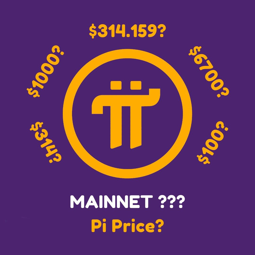 What do you think the optimal price for 1 Pi will be after the Mainnet launch?

1. $100
2. $314
3. $1000
4. $6700
5. $314.159

Comment 'Other' with your own prediction! Share your thoughts below! 🚀💰 
#PiNetwork #CryptoPrice #pi #PiKYC #PiNetwork #Pioneers #Picoins #Picommunity