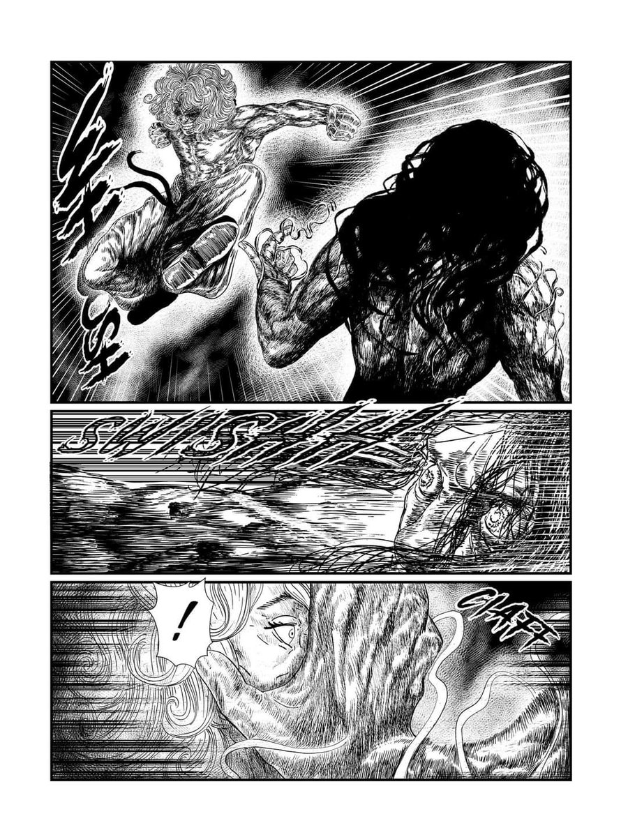 Here is a page from the third chapter of Cenuro Project! 

#berserk #vagabond #manga #digitalart #darkart #darkfantasy #newmanga #newcomics #comics #fumettoitaliano #seinen #seinenmanga