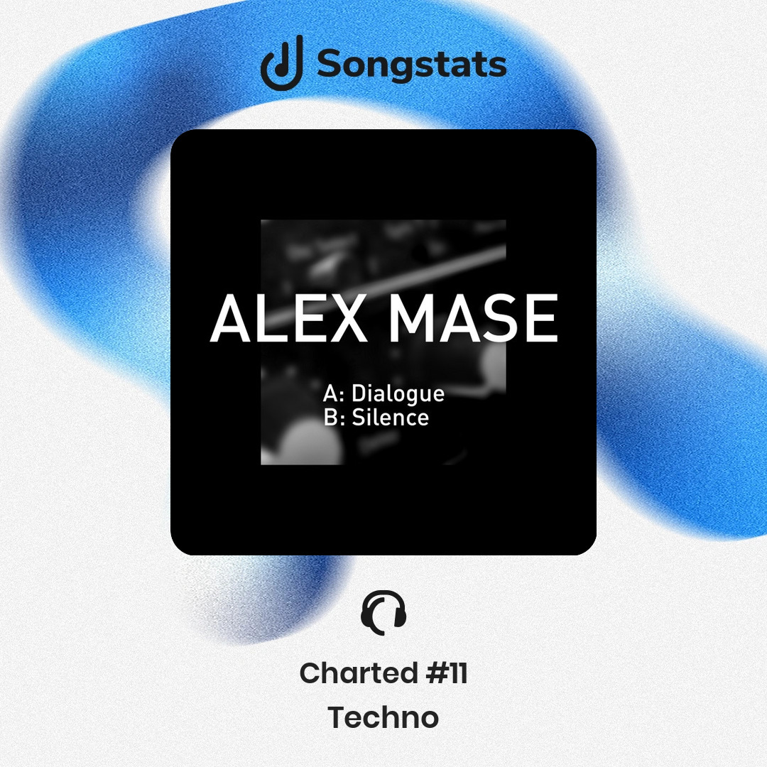 SongstatsApp's tweet image. @beatingmusic Boom! Your track "Dialogue" reached #11 in the Techno Charts on Traxsource! Discover even more awesome insights on the Songstats App.