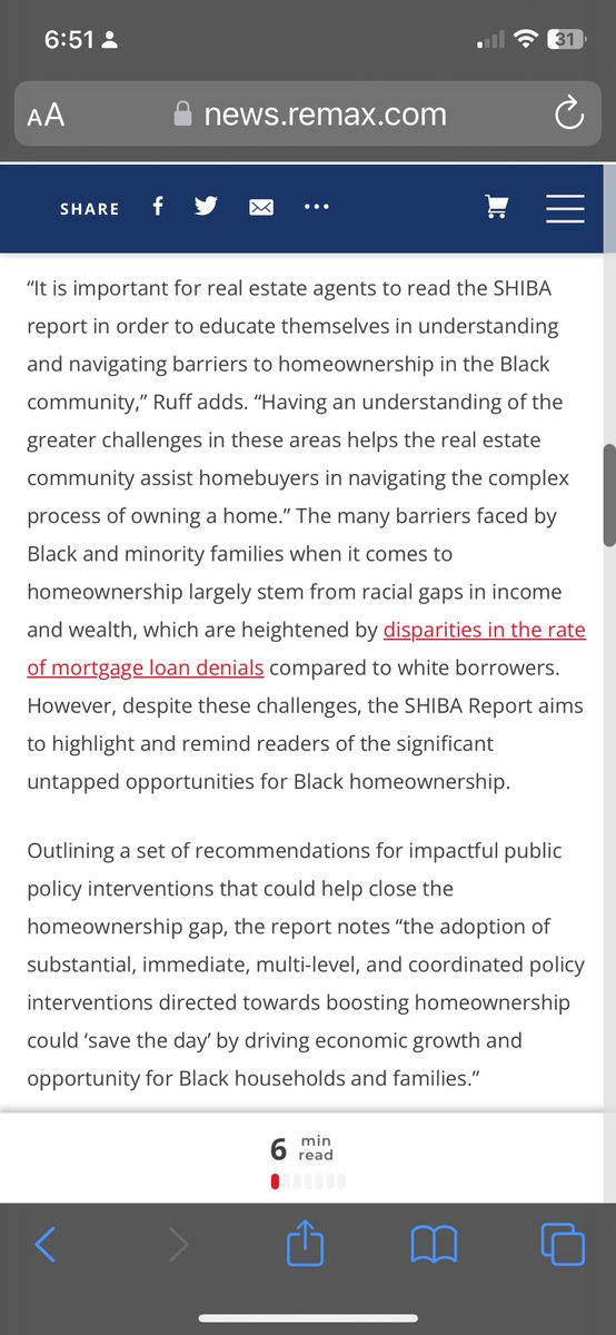 Are these just words @remax? Or are you actually committed to helping Black people buy homes. Because if you are? You need to do something about Colette Jones @cjones2022. Action is needed. Not just words. #BoycottRemax news.remax.com/challenges-for…