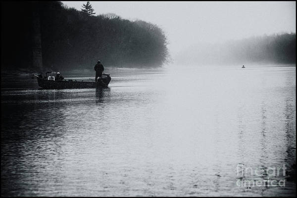 Gone Fishing: fineartamerica.com/featured/gone-… #delawareriver #fog #landscapephotography #BuyIntoArt #artwork #prints #homedecor