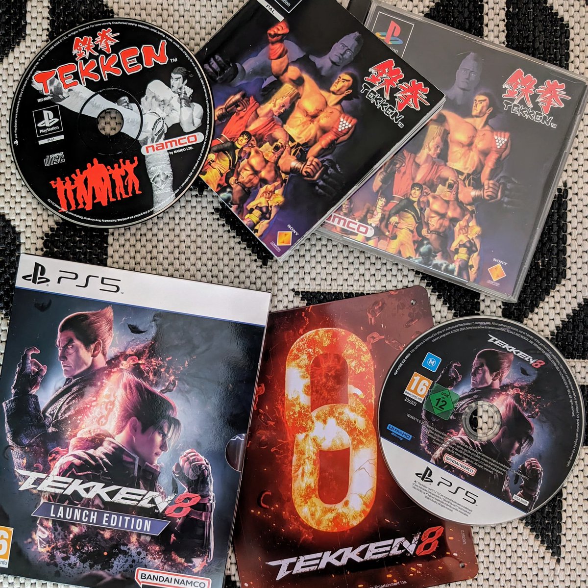 Presque 30 ans après la sortie du premier, voilà déjà #Tekken8 qui vient de débarquer sur PS5... et que j'ai déjà platiné 💪😜 👊➡️Instagram.com/JohnCouscous/⬅️👊