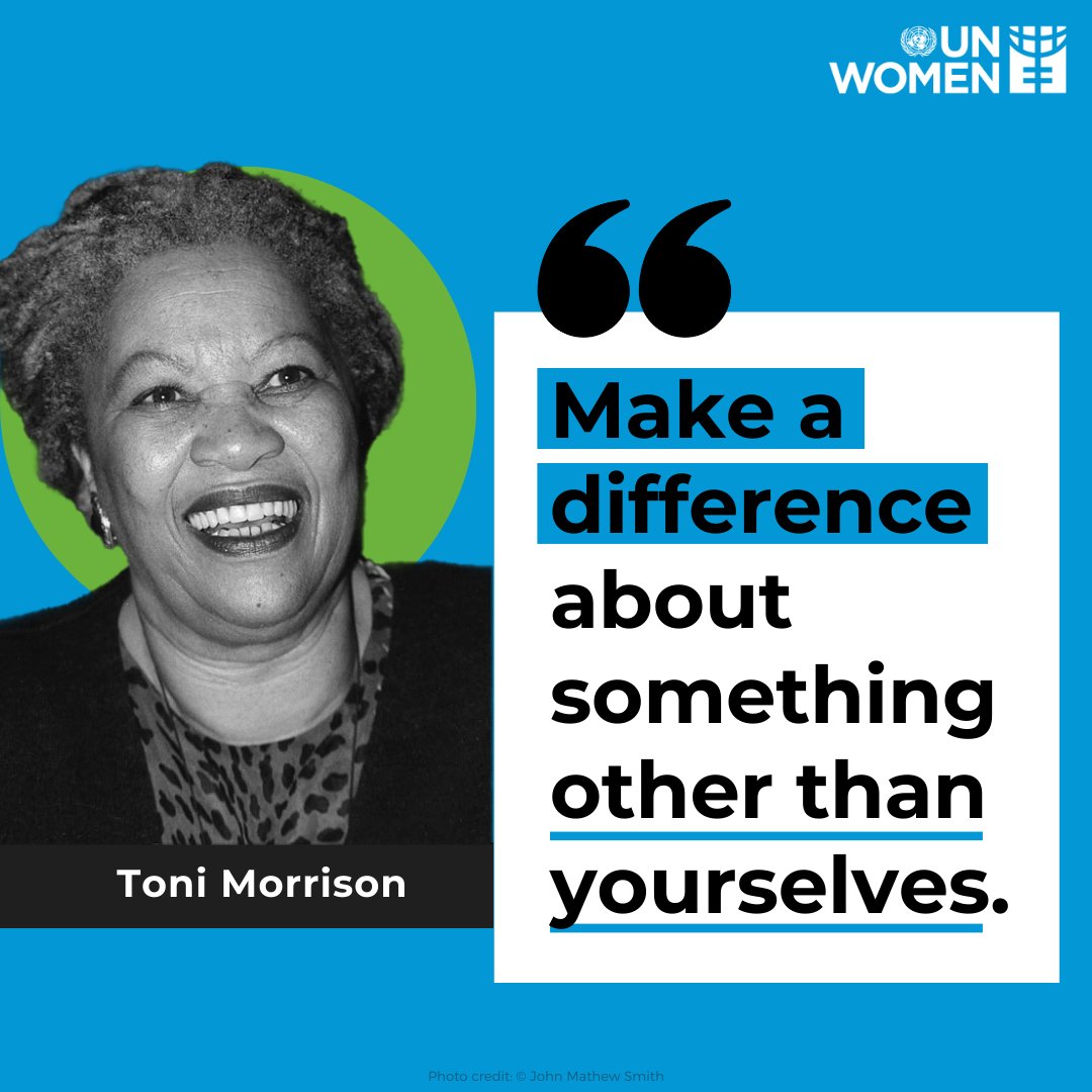 Born #OnThisDay, Toni Morrison was the first African-American woman to win the Nobel Prize in Literature in 1993.  

Today we thank her for breaking through barriers and showing us what #BlackHistoryMonth is all about.