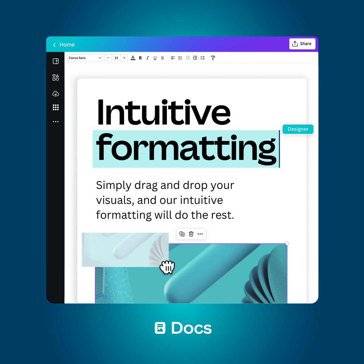canva's tweet photo. With hundreds of document templates ready to use, get ready to weave in some of our most incredible features and take your documents to the next level. 
💡For more tips: https://t.co/uu7vLnH3ay https://t.co/BrwntvjwMl