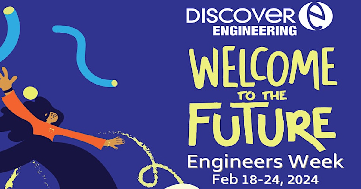 Join us in celebrating Engineers Week 2024 from Feb 18 - 24. 
Let's celebrate the work of engineers and pave the way brighter and more diverse future in engineering!

#EngineersWeek #WelcomeToTheFuture