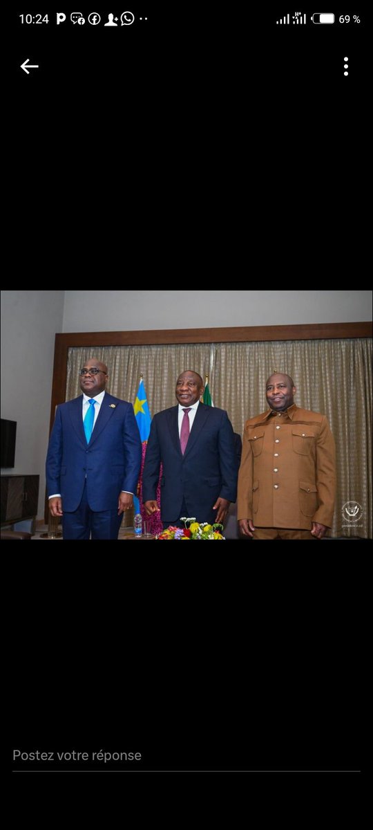 SadikiFirmin's tweet photo. La solution pour la paix à l'est de la RDC  passe par les efforts de ces trois personnalités. Toute négociation avec le régime sanguinaire du Rwanda passe par le retrait de toutes les forces rwandaises sur le sol congolais.@albcontact ,@kivuresidence ,@GouvNordKivu .👇👇👇 https://t.co/afqLmw31RD