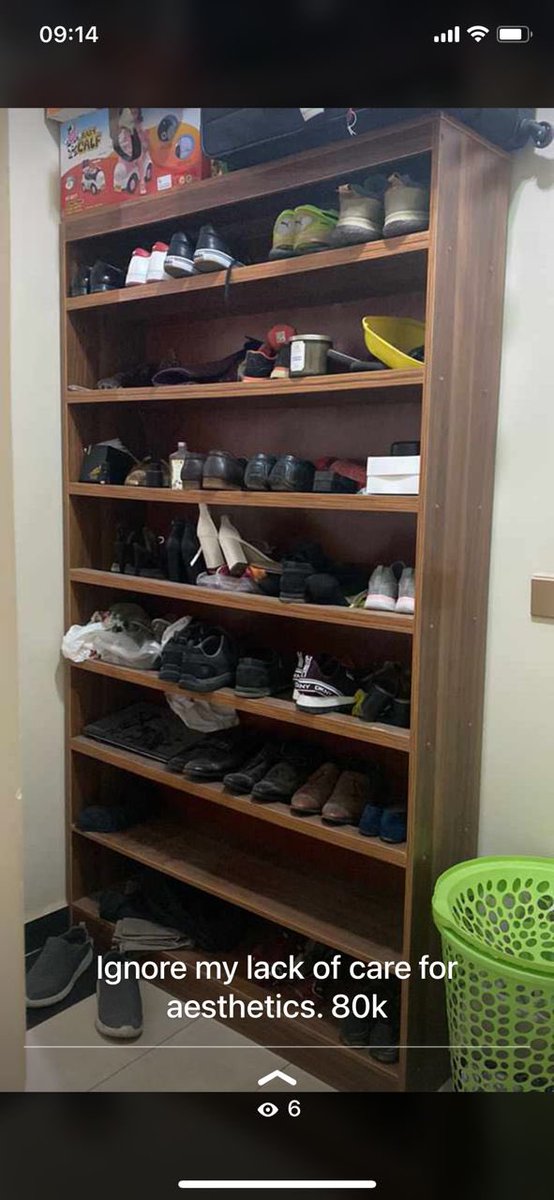 nwanjorime's tweet image. Location is Abuja

Scanfrost Gas cooker 4burners - 90k
6by6 bed with mattress - 80k
Shoe rack - 80k
Midea 10kg was and spin - 100k