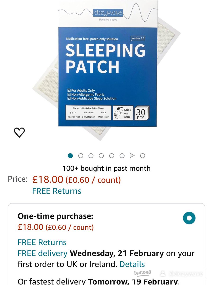 dozywave's tweet image. Revamp your sleep game with our sleep patches, back in stock now! Find us on our Amazon store and dive into the bliss of baby-like sleep. Sweet dreams await you! 🔍 Search 'dozywave' for the ultimate sleep experience! #sleeppatch #dozywave