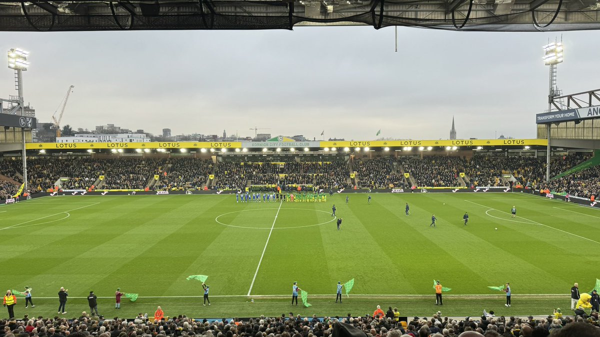 Wasn’t yesterday good! On the pitch the best 90 minutes of #ncfc season, Sara’s free kick was delicious! And the support was excellent: even when we trailed the backing didn’t waver. If we all keep this up I think playoffs are attainable 🟡🟢