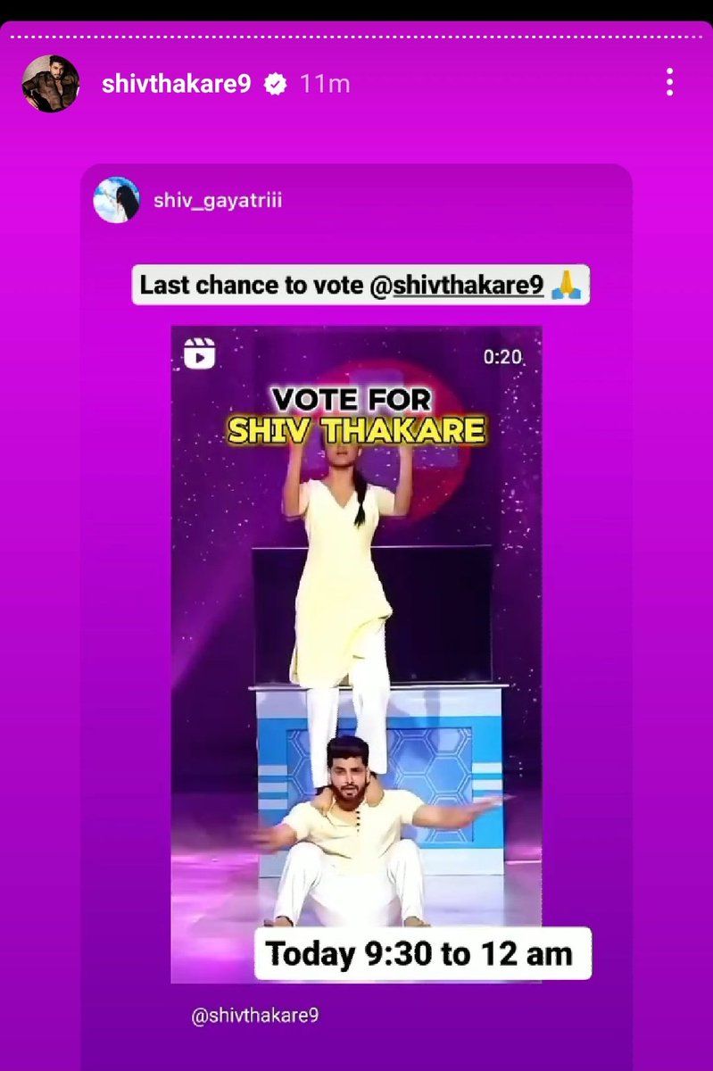 SHIV THAKARE RULING JDJ11 is trending in India with more than 30k posts..

Like❤️ & Retweet 🔃if you're part of this trend..   

#ShivThakre #ShivThakare #ShivkiSena  #JhalakDikhhlaJaa11
