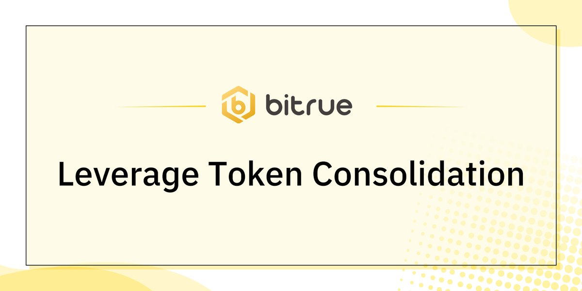 Bitrue will be performing a reverse split on 8 ETFs, starting at 14:00 UTC, 21 Feb. The reverse split will take approximately 5 hours. During this time, these tokens will not be tradeable. More details 👇 support.bitrue.com/hc/en-001/arti…