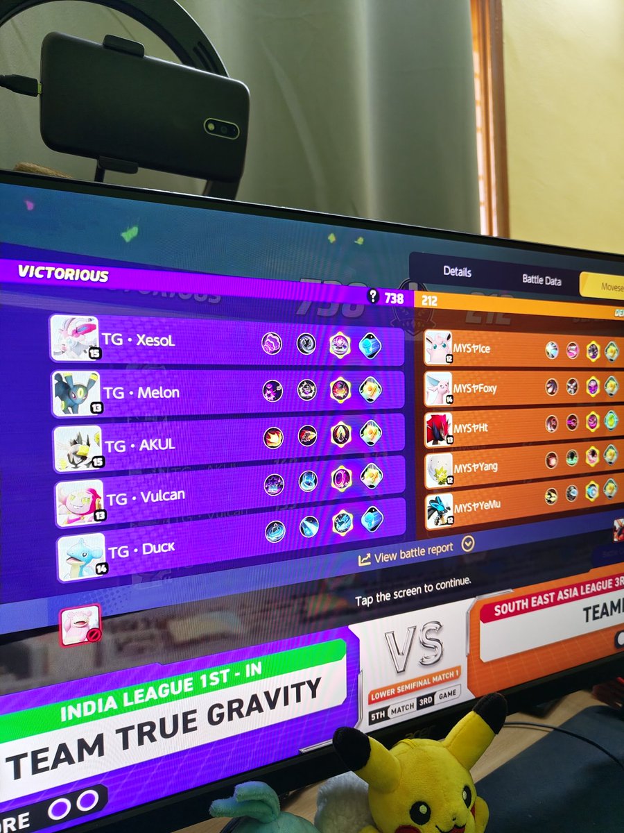Sanat Lucif3r Kumar (@sanatsam1210) on Twitter photo We take on the Malaysian Team MYS and India goes all the way!
What a day!!! These boys are doing it all. All these years of going to the International stage but this time it is different! 🔥✨
<a href="/PokemonUnite/">Pokémon UNITE</a> <a href="/UniteEsports/">Pokémon UNITE Championship Series</a> #PokemonUNITE #ACL2024 #ACL We take on the Malaysian Team MYS and India goes all the way!
What a day!!! These boys are doing it all. All these years of going to the International stage but this time it is different! 🔥✨
<a href="/PokemonUnite/">Pokémon UNITE</a> <a href="/UniteEsports/">Pokémon UNITE Championship Series</a> #PokemonUNITE #ACL2024 #ACL