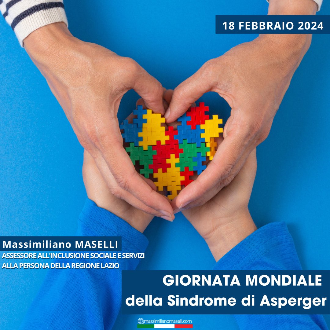 L'importanza di una comunità #accogliente per i bambini con disturbi dello spettro autistico non può essere sottovalutata. 

In occasione della Giornata Mondiale sulla Sindrome di Asperger, ribadiamo il nostro #impegno a #difendere i diritti dei più #vulnerabili.
