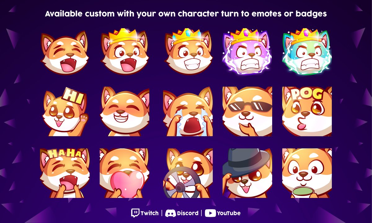 LabCorner1's tweet photo. @Qlyde If you want customize your emotes or badges you can dm or click down below  https://t.co/adW3FW3luw https://t.co/0xl19Uflrr