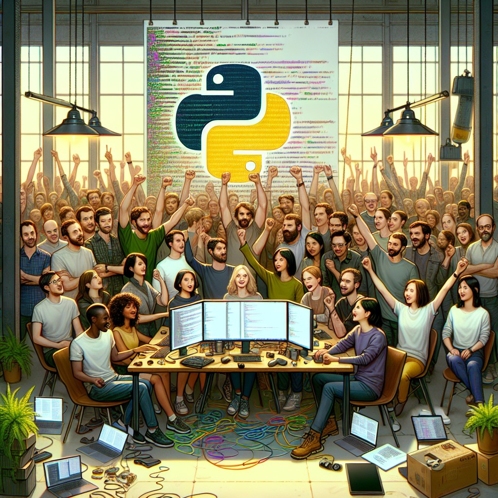 pythonpowerai's tweet image. Unleash your coding potential with Python! 🚀 From building websites and apps to analyzing data and automating tasks, the possibilities are endless. Join us at PythonPower.ai and take your skills to the next level. #PythonPower #CodingCommunity #TechEnthusiasts 💻