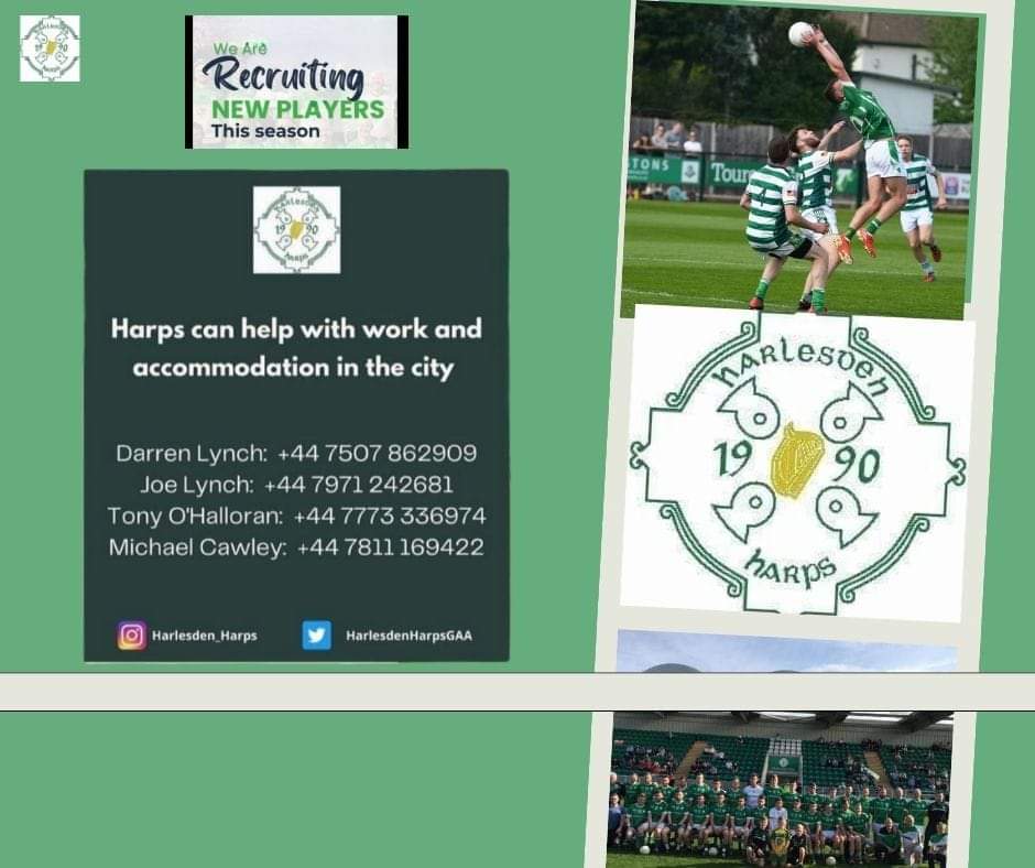 HarlesdenHarpsGAA (@harlesdenharps) on Twitter photo 