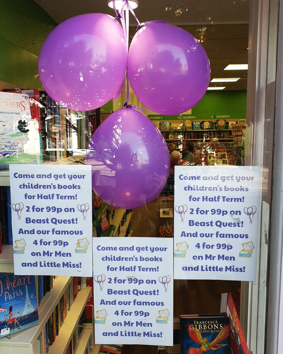 oxfam_harpenden's tweet photo. It's #HalfTerm in #Harpenden & our bookshelves are groaning with #childrensbooks & #comics at #Oxfam #Books incl. 2 for 99p on #BeastQuest and 4 for 99p on #MrMen & #LittleMiss! Come for a browse at 5, Harding Parade....You won't believe the quality of our children's books! 💚 📚 https://t.co/3cmV6f1ZQA