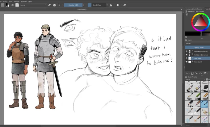 They're both fucking freaks #Dunmeshi #labru 