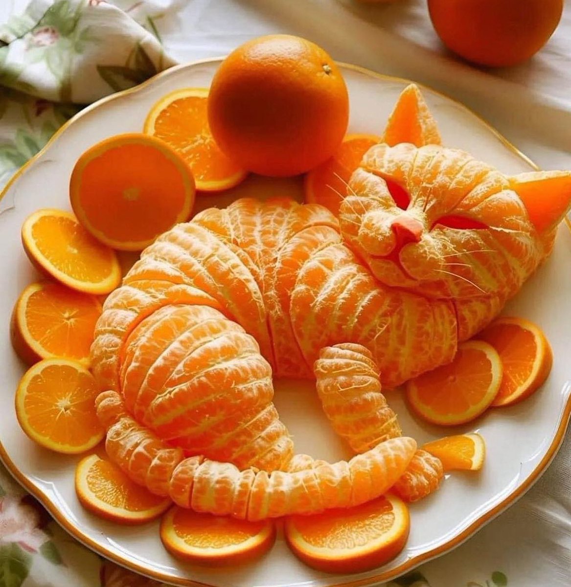 Orange cat or something